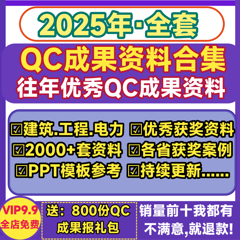QC成果案例汇编优秀精选PPT模板获奖资料培训获奖范文质量管理QC