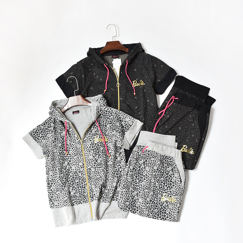 外贸日单女士套装毛圈面料短袖短裤夏季套装,女装/女士精品,休闲运动套装,淘宝优惠券,粉丝福利购,淘宝优惠卷