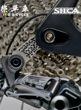 SILCA钛合金3D打印一体UDH直装尾钩闪电崔克Pina标准分装轻量尾勾