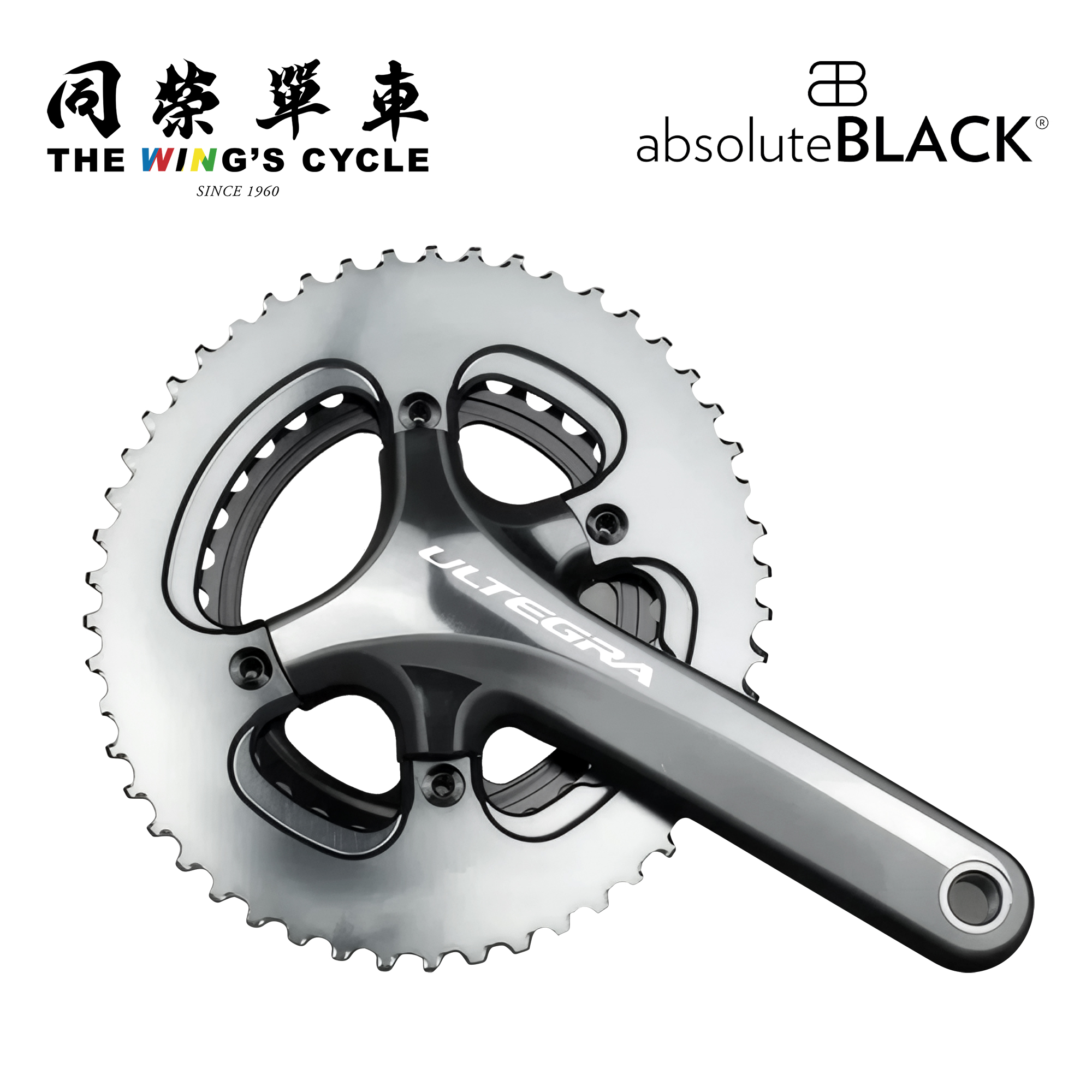 AbsoluteBlack椭圆形公路盘片