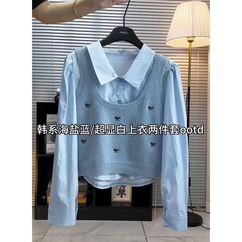 马甲女2025秋季爆款韩系减龄简约