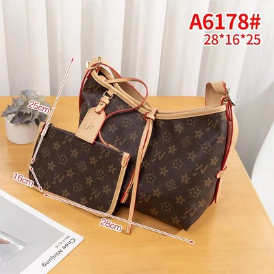 老花新款时尚机场包单肩斜挎手提