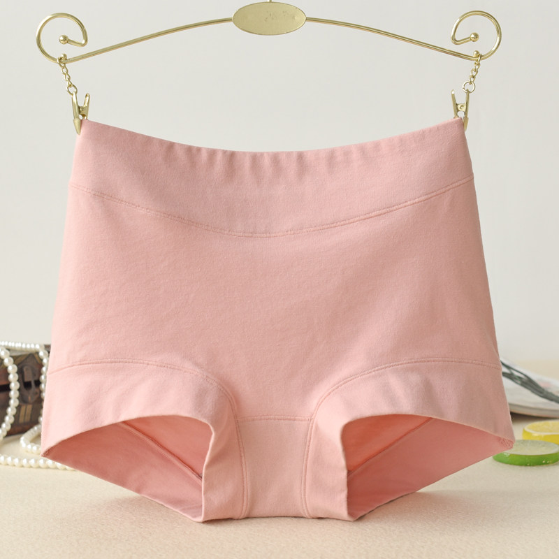 中高腰纯棉舒适女士内裤透气裆部全棉透气平角裤头包臀女生短裤,女士内衣/男士内衣/家居服,女三角裤,淘宝优惠券,粉丝福利购,淘宝优惠卷
