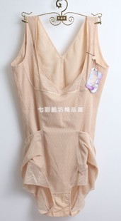 专柜正品奥丽侬倍丽挺塑身美体提臀束腰后脱三角连体衣女OTL9153