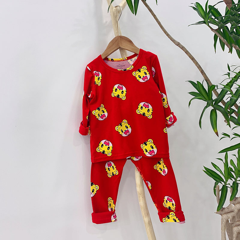 莱卡秋冬韩版休闲风长袖内衣套装