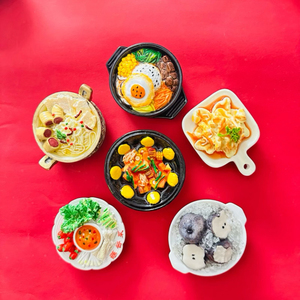 东北菜冰箱贴创意特色仿真食物小吃锅包肉磁吸磁铁饰品装饰冰箱贴