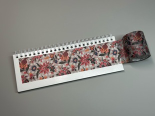 现货胶带分装 AW大花手帐和纸胶带花卉手帐素材 日本MT2024