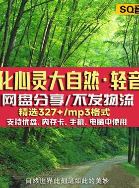 班得瑞大自然轻音乐调整心态舒缓解压力MP3背景纯音乐网盘下载