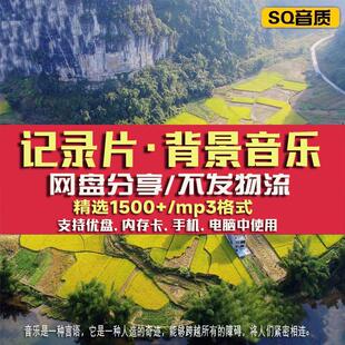 纪录片背景音乐mp3历史传记美食地理旅游文化大气歌单网盘下载