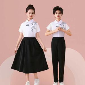六一儿童合唱服装中小学生诗歌朗诵演出服男女大合唱团表演服套装