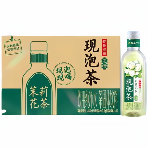 伊利伊刻活泉茉莉花茶455ml*15瓶
