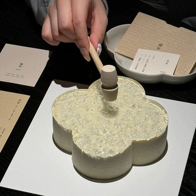 diy敲敲乐小木槌烘焙装饰迷你敲星球蛋糕锤子惊喜砸金蛋木质锤子