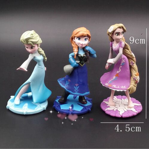 生日蛋糕装饰摆件蛋糕艾莎排队