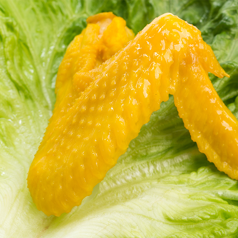 客家特色美食香辣盐焗鸡翅