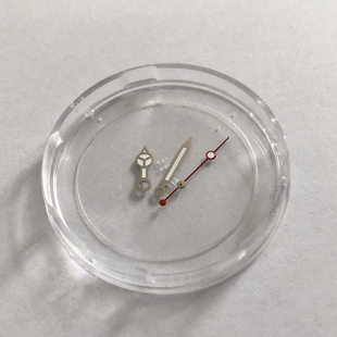 手表配件指针 三针 绿夜光 适合明珠DG2813,美优达8215机械机芯用