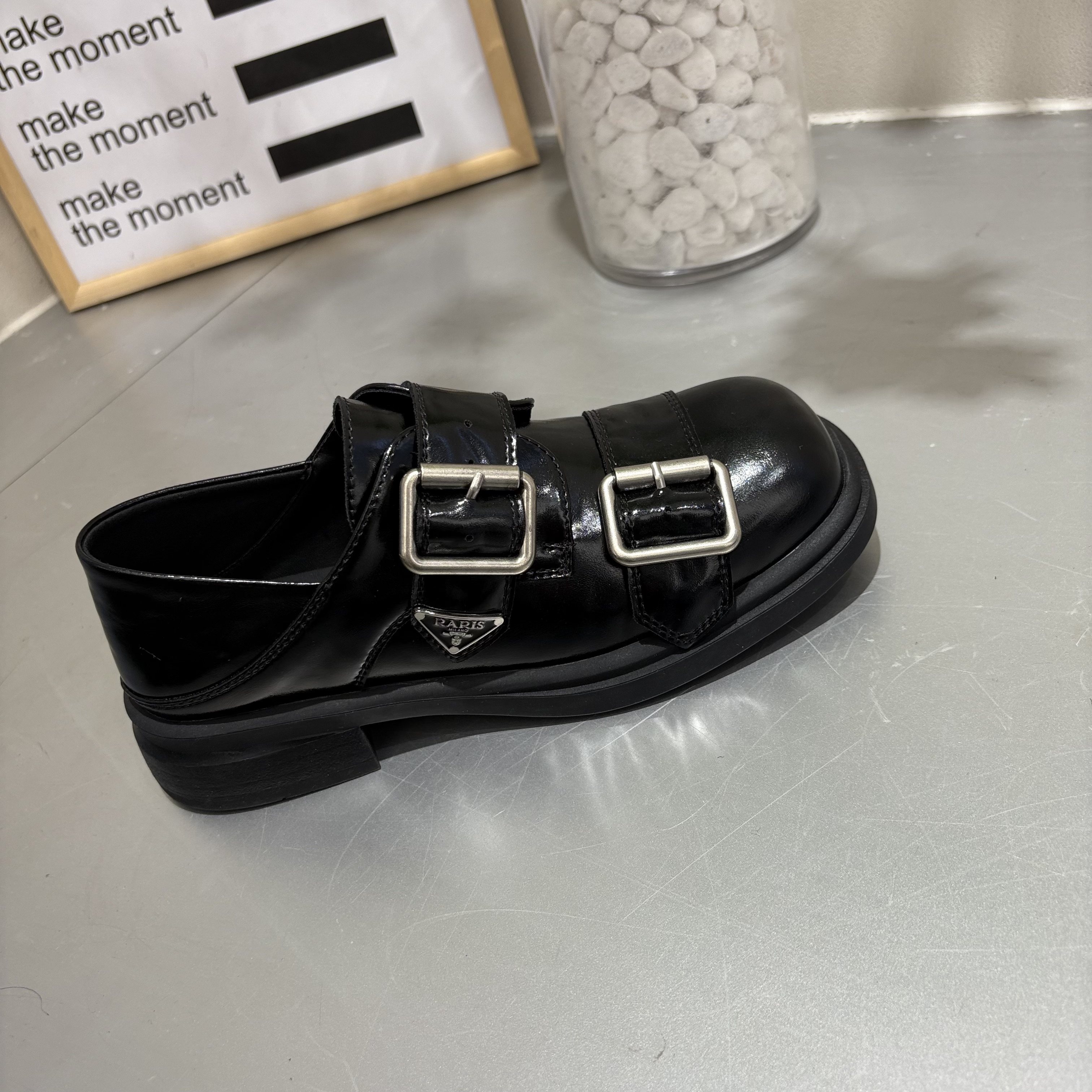 米新款2026春款上新亮面玛丽珍鞋方扣英伦风气质女皮鞋布洛克鞋,女鞋,牛津鞋/布洛克鞋/德比鞋,淘宝优惠券,粉丝福利购,淘宝优惠卷