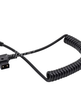 D-TAP B型转DC2.5弹簧线带锁直头弯头BMCC BMPC4K摄像机电源线
