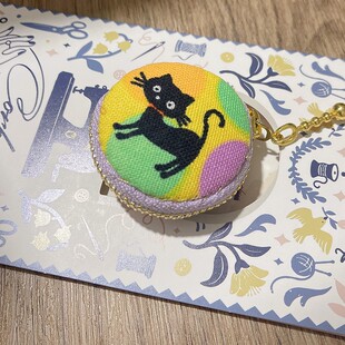 DIY手工拼布布艺 Macaron马卡龙 马卡隆包扣零钱包材料包 非成品