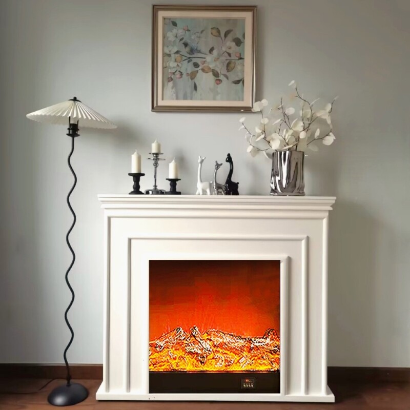 仿真火壁炉装饰柜家用法式火焰壁炉取暖器室内别墅客厅壁炉玄关柜