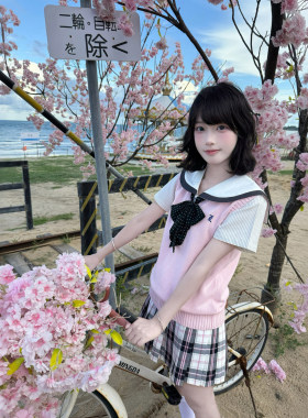 jk制服裙原创日系校供感格裙半身裙高腰百褶裙箱褶学院风