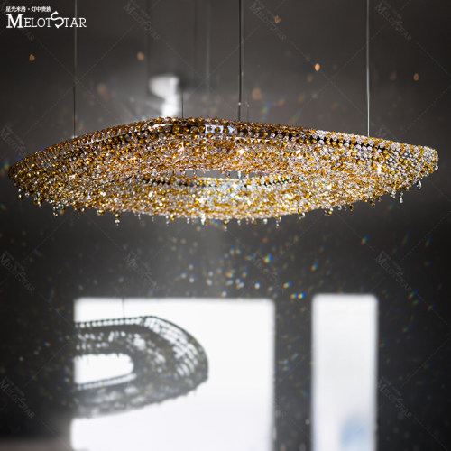 manooi高端意式轻奢进口水晶吊灯