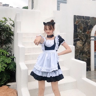动漫可爱猫咪公主裙 lolita演出服 日系女仆装 cosplay服装