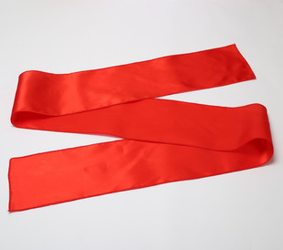 太极练功服腰带成人儿童武术表演腰带大红色金黄色学生少儿可定做