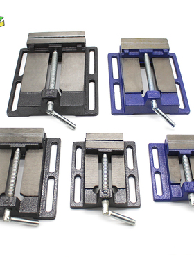 2.5/3/4/5/6寸台钳迷你模型桌虎钳工作室模型平口钳木工钳钻钳diy