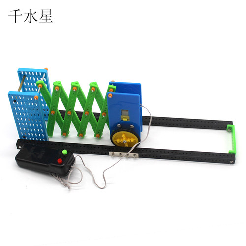 电动伸缩门科技小制作模型作业