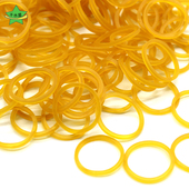 小号黄色橡皮筋直径2cm皮圈 蓄力弹力小制作配件皮带轮传动带皮带
