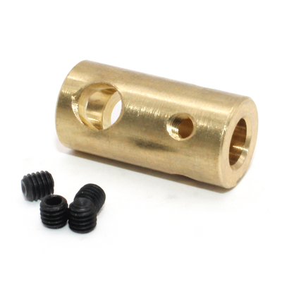 10*20mm三通铜柱 DIY车模型升级改造 5mm车轴钢轴连接固定器配件