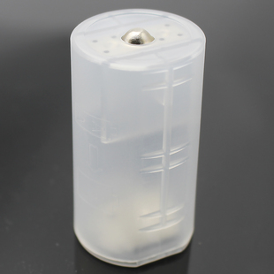 电池盒转换器2节5号转1节1号应急转换筒 diy手工模型制作电池壳