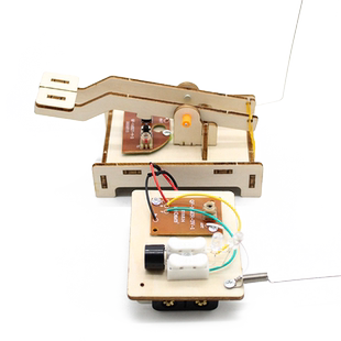 无线电趣味发报机1号 中小学生科技小制作摩斯电码创意手工电报机