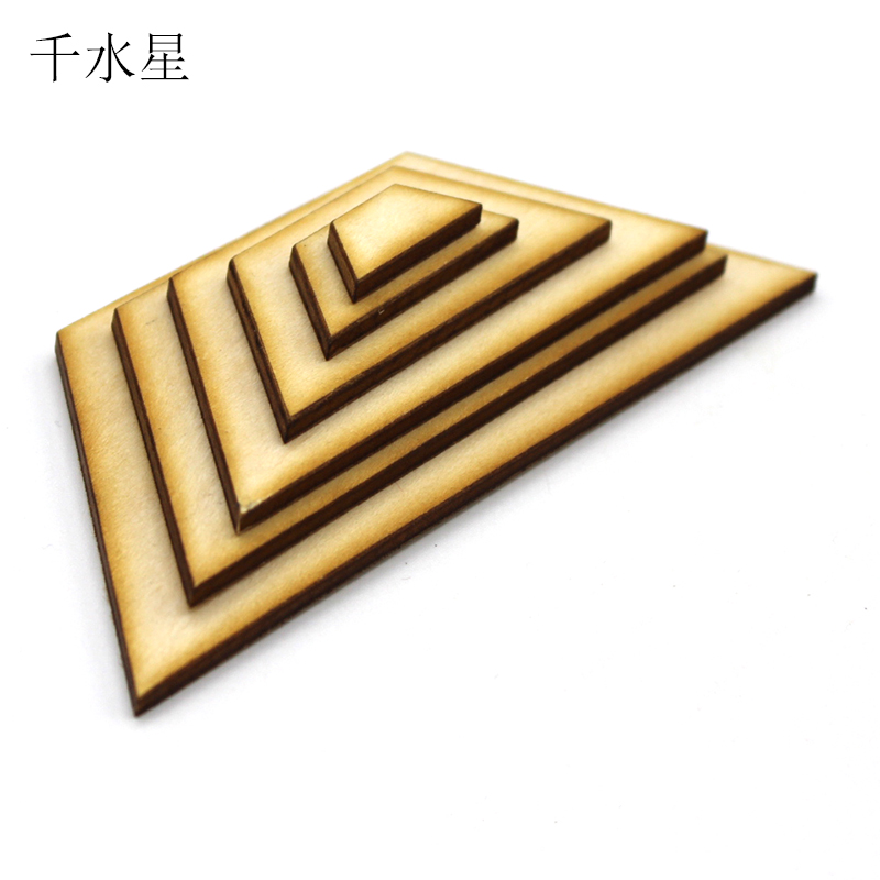 diy幼儿园手工玩具拼装模型木板