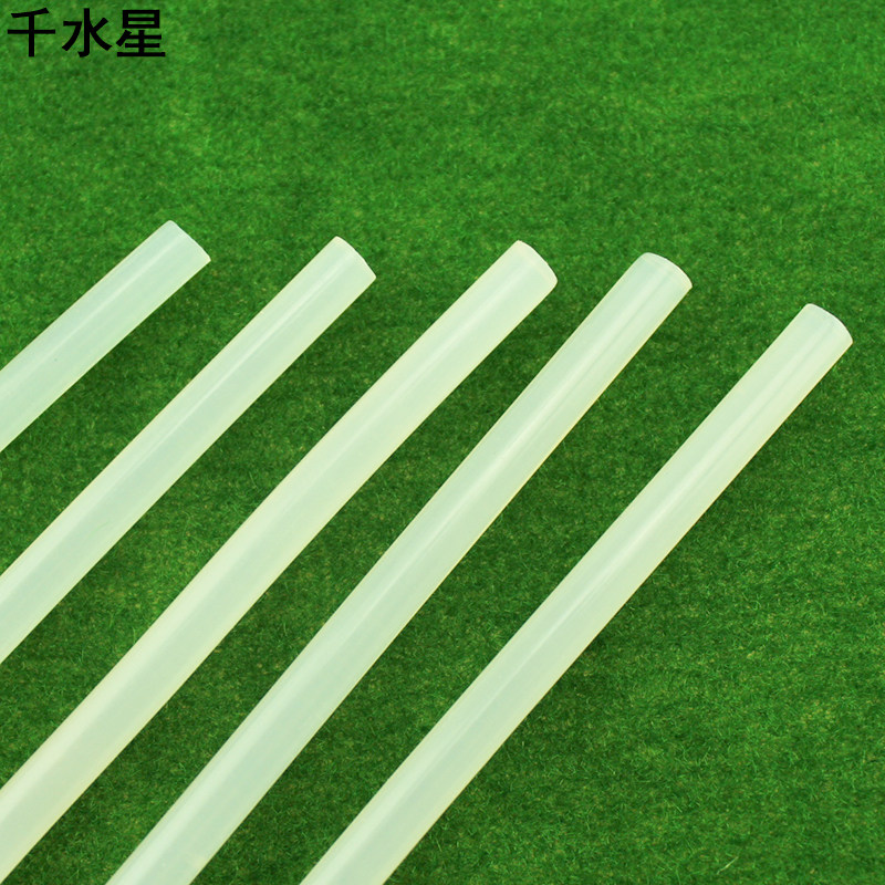 7*200mm热熔胶棒 高粘热熔胶塑料diy模型固定 家用手工制作小胶棒