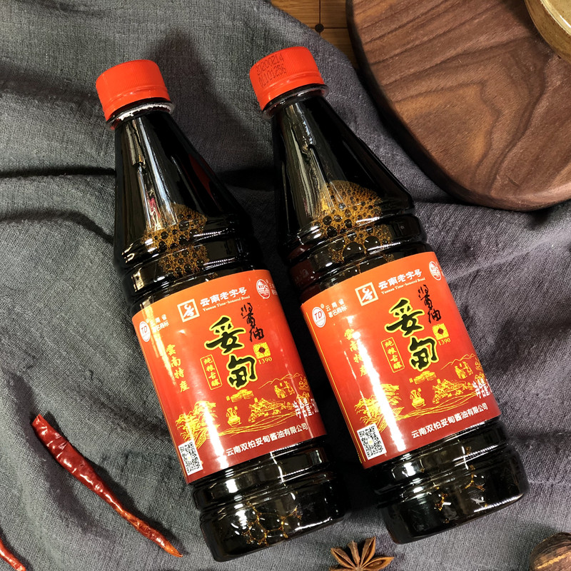 云南楚雄双柏妥甸传统酱油原味红烧凉拌炒菜小锅米线料调味品酿造