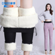 子显瘦保暖棉裤 冬季 高腰女裤 女加绒加厚大码 特厚外穿羊羔绒打底裤