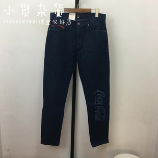 正品 Lee男装 2020年秋可口可乐联名中腰小脚男牛仔裤 LMR7215GL898