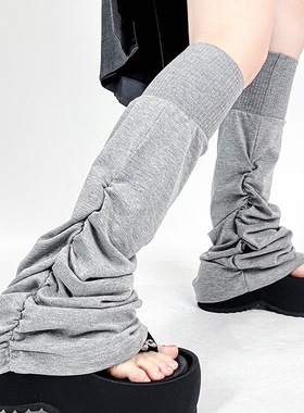 山系户外袜套女机能风防晒腿套运动徒步骑行百搭堆堆袜套春秋