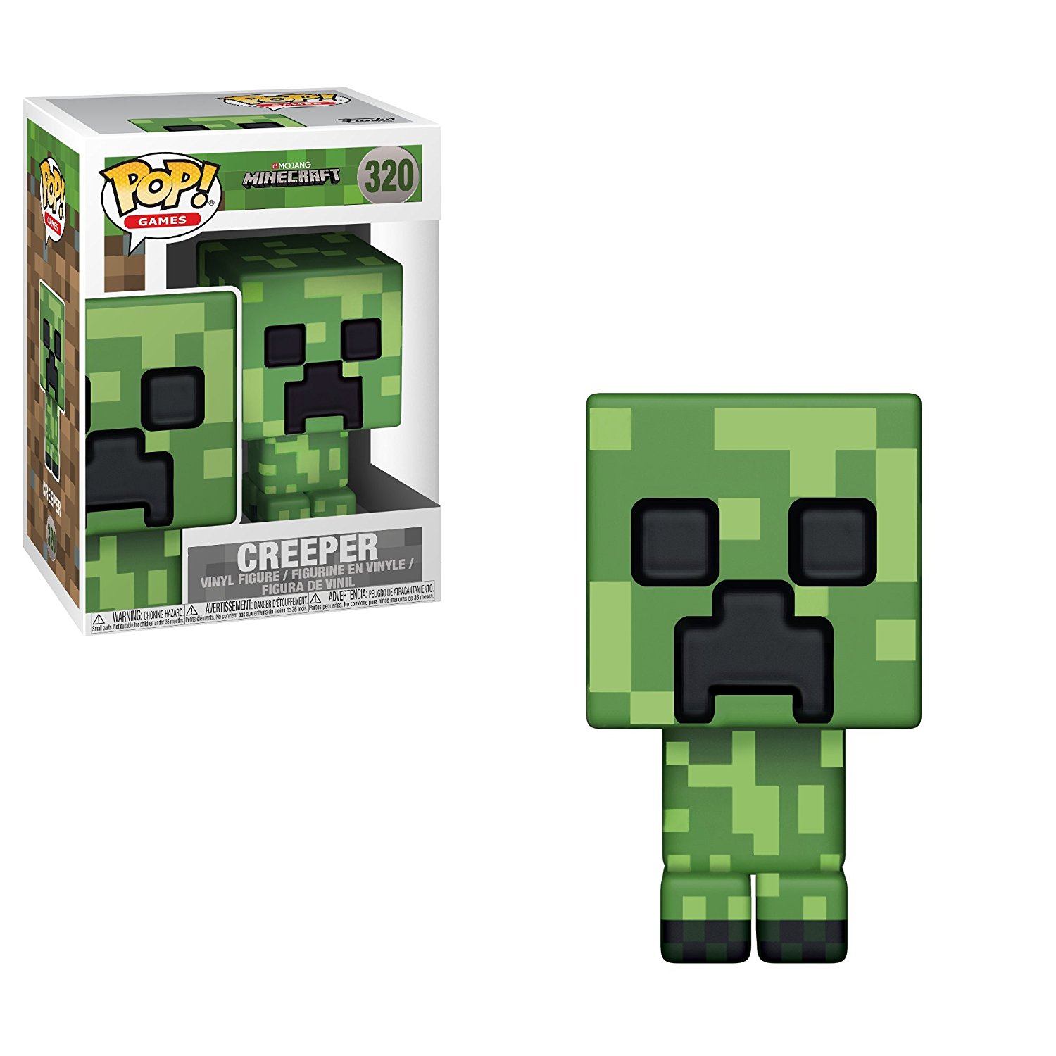 我的世界游戏 funko pop 苦力怕 史蒂夫人偶手办摆件模型儿童玩具