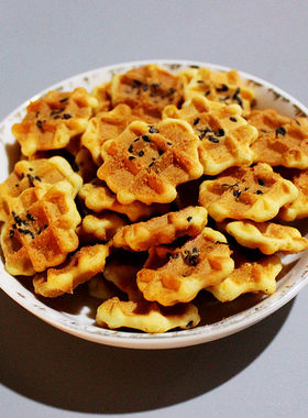 散装小瓦格煎饼黑芝麻鸡蛋