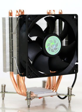 AVC 4铜管CPU散热器1366双路2011主板 X58 X79 1155 2011CPU风扇