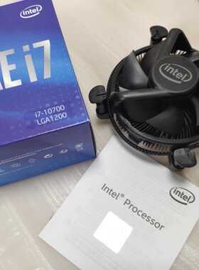 intel原装铜芯风扇 10700原装散热器 lga1200风扇 115x平台风扇