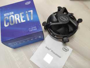 铜芯风扇 散热器 10700原装 intel原装 lga1200风扇 115x平台风扇