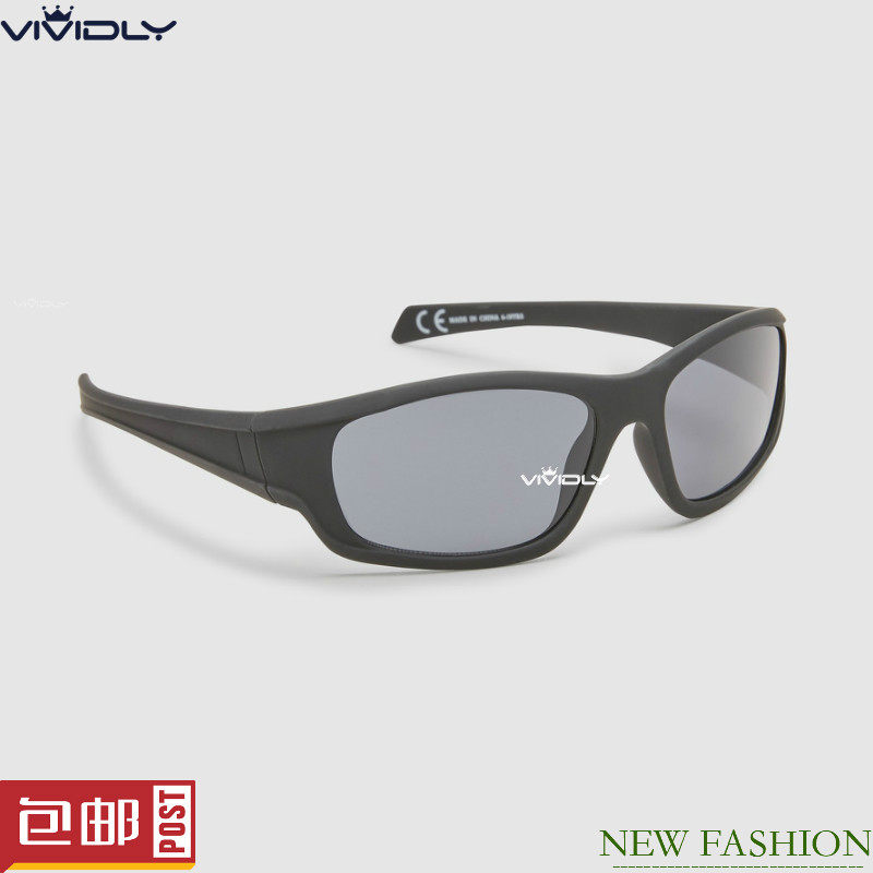 现货NEXT儿童黑色运动风太阳镜 男童舒适防紫外线墨镜 小孩眼镜