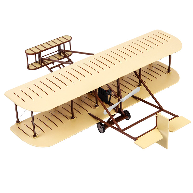 新品特尔博1:24冯如一号飞机模型成品摆件冯如1号