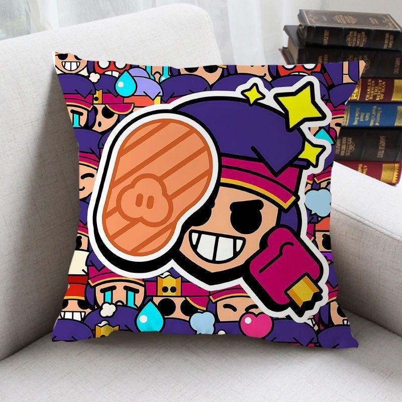 荒野乱斗游戏周边抱枕卡通动漫生日礼物学生寝室枕头沙发摆件枕,居家布艺,靠垫/抱枕,淘宝优惠券,粉丝福利购,淘宝优惠卷