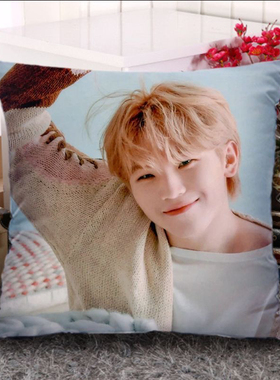 新款李知勋WOOZI周边抱枕SEVENTEEN照片靠垫枕头闺蜜朋友礼物定制