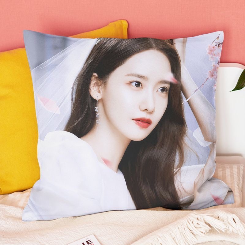 林允儿Yoona抱枕双面定制靠枕头办公室午睡抱枕送闺蜜礼物靠枕头