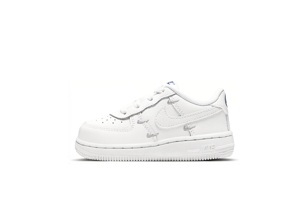 Nike Air Force 防滑耐磨低帮板鞋 白婴幼童CT4400-100安徽ZJ仓